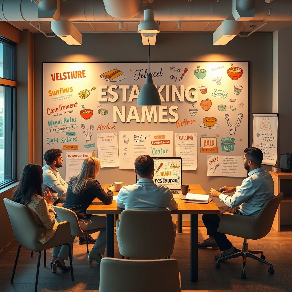 กลยุทธ์เลือกชื่อร้านอาหารให้จับใจลูกค้า