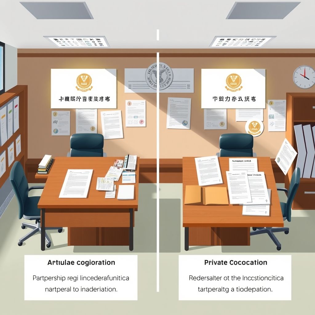 การจดทะเบียนหจก.กับบริษัทต่างกันอย่างไร