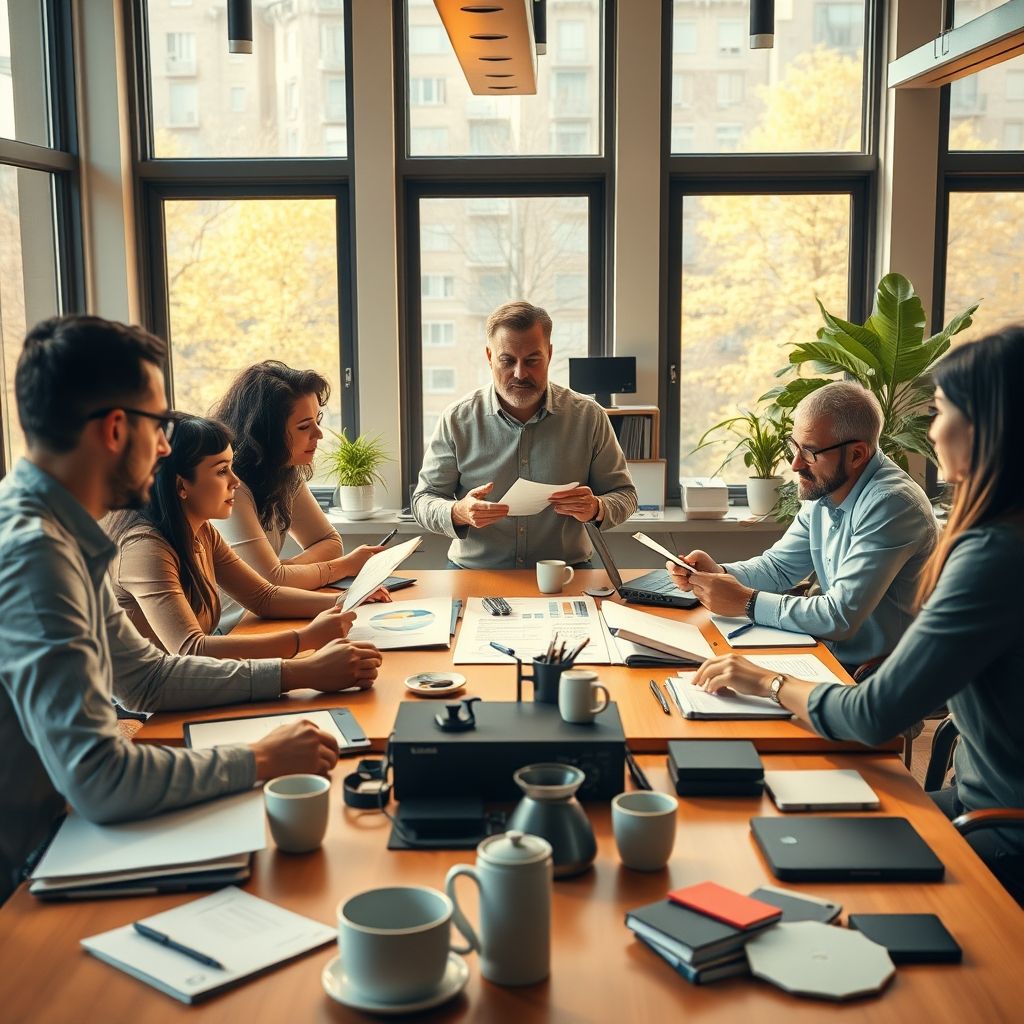 การประสานงานทีมงานของโปรดิวเซอร์