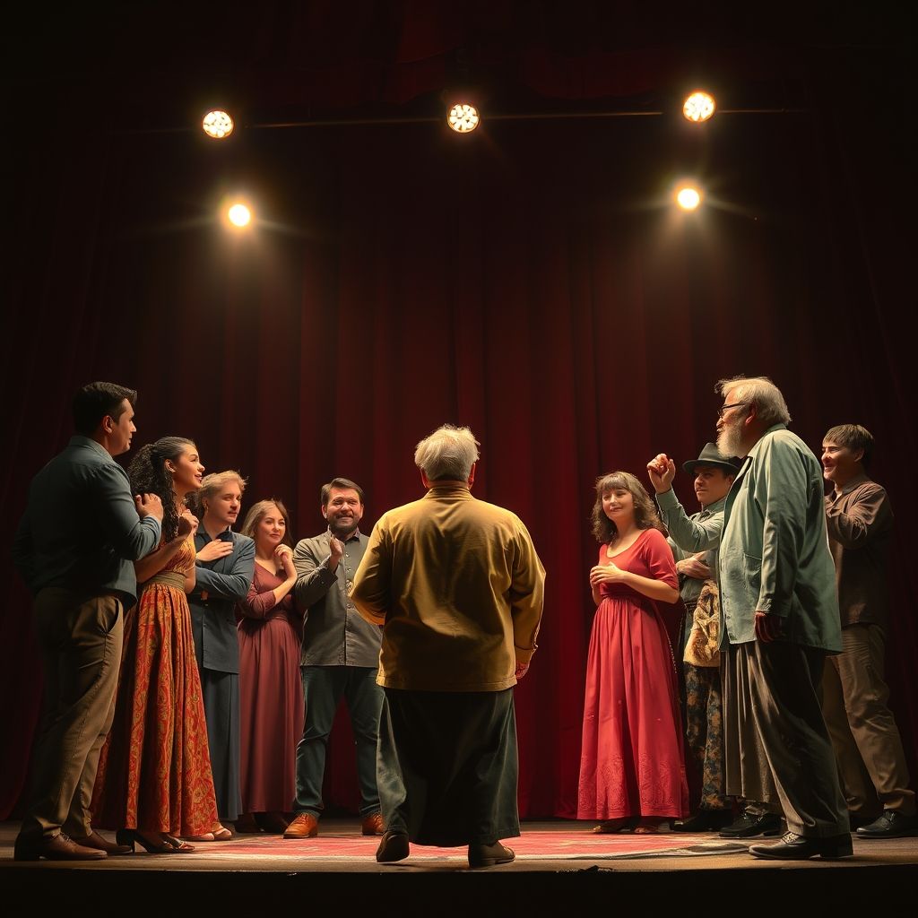 การพัฒนาเรื่องราวจากการแสดง