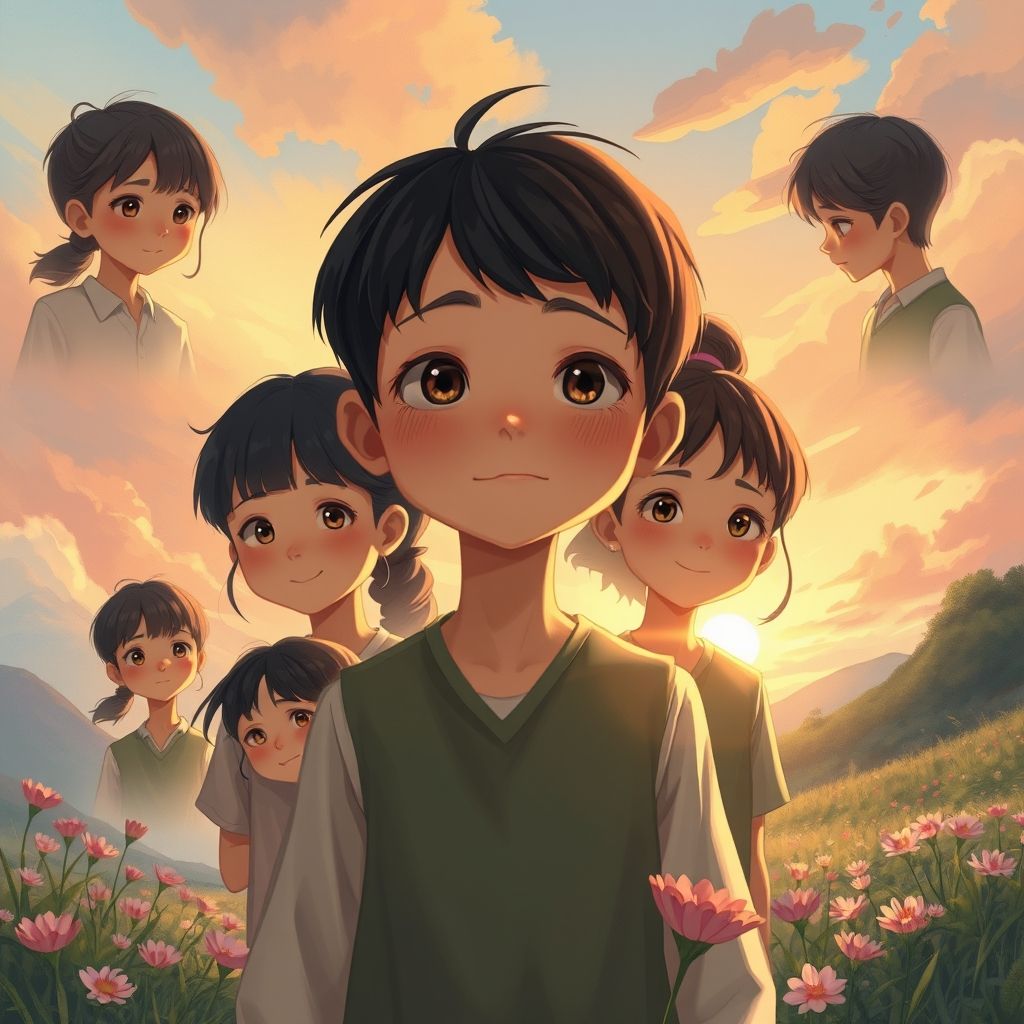 การเติบโตของตัวละครหลัก