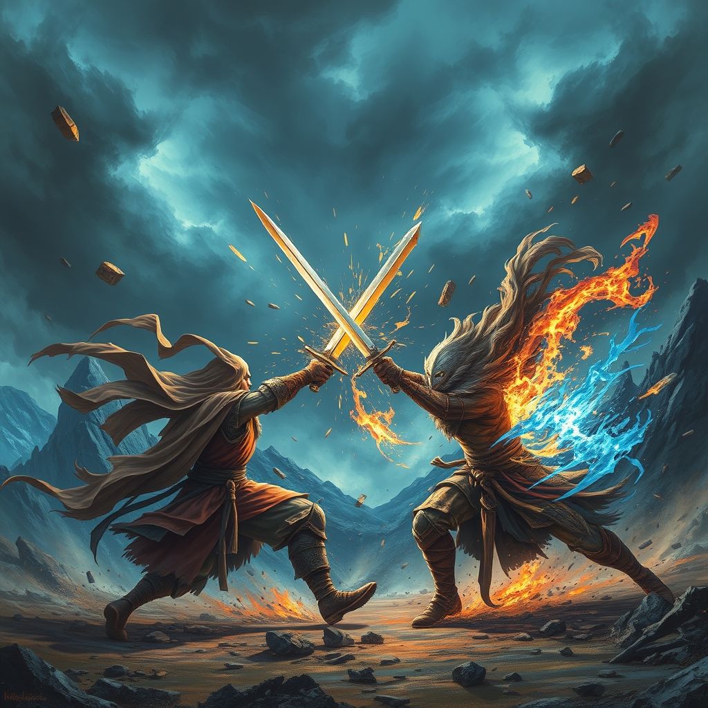 ฉากการต่อสู้สุดตื่นเต้น