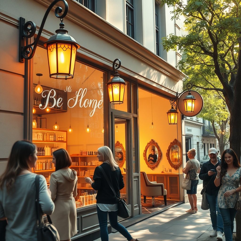 ชื่อร้านเสริมสวยที่เปลี่ยนผ่านจากคนเดินผ่านเป็นลูกค้าประจำ