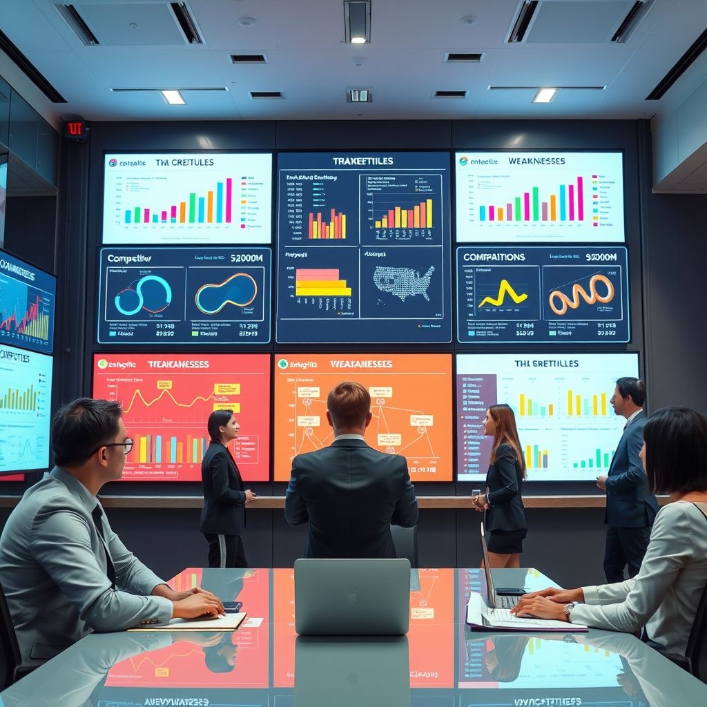 วิเคราะห์จุดแข็งและจุดอ่อนคู่แข่ง