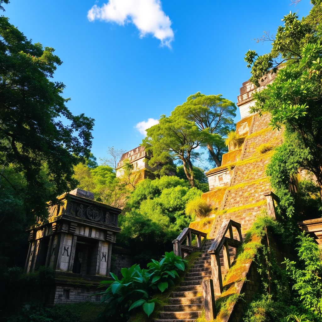 สำรวจแหล่งโบราณคดีของชาวมายา