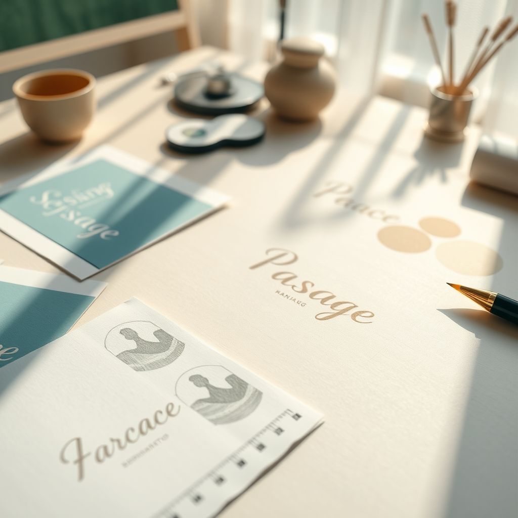 เทคนิคการใช้สีในโลโก้ร้านนวดให้ตราตรึง