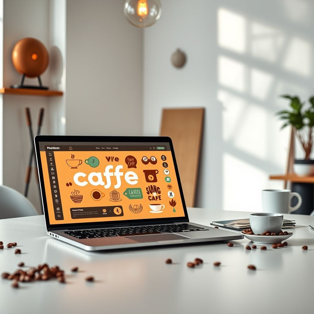 เทคโนโลยีใหม่ในการสร้างโลโก้คาเฟ่