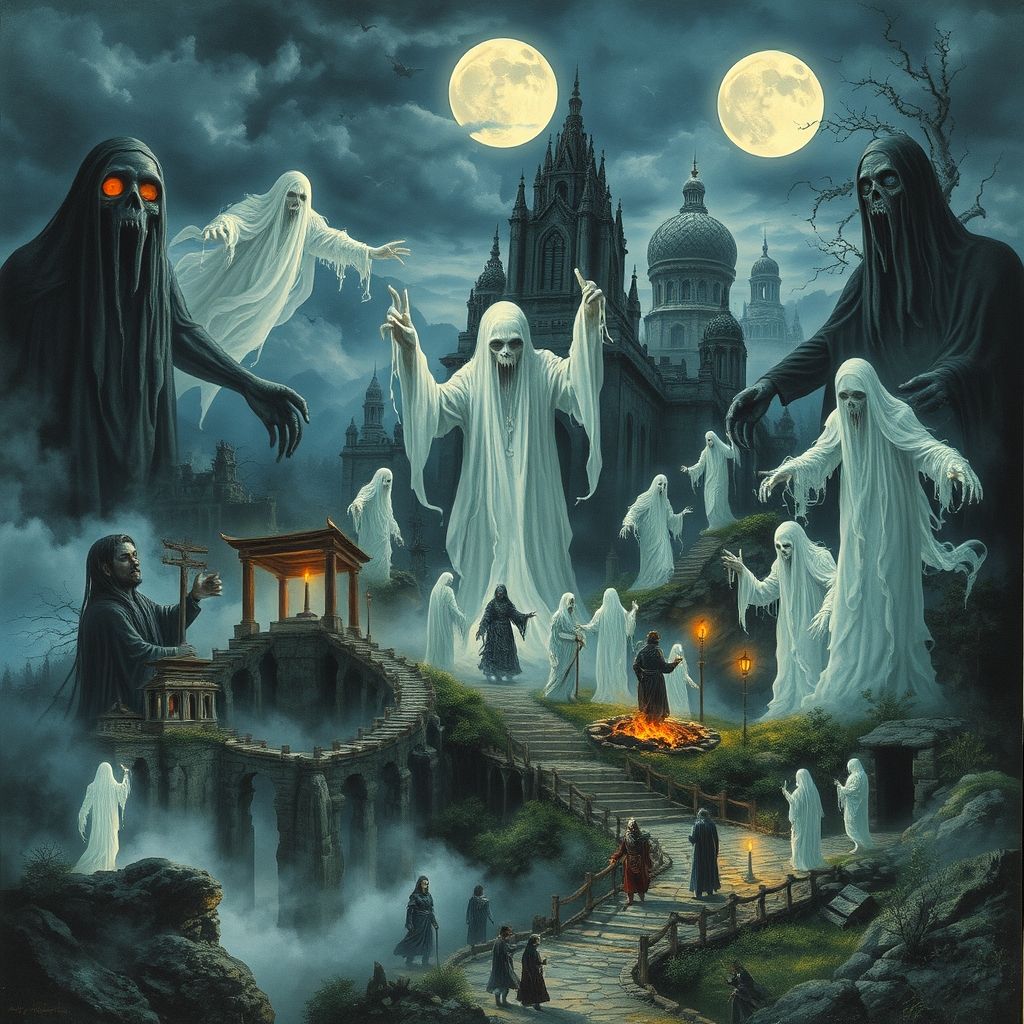 แรงบันดาลใจจากตำนานผีทั่วโลก